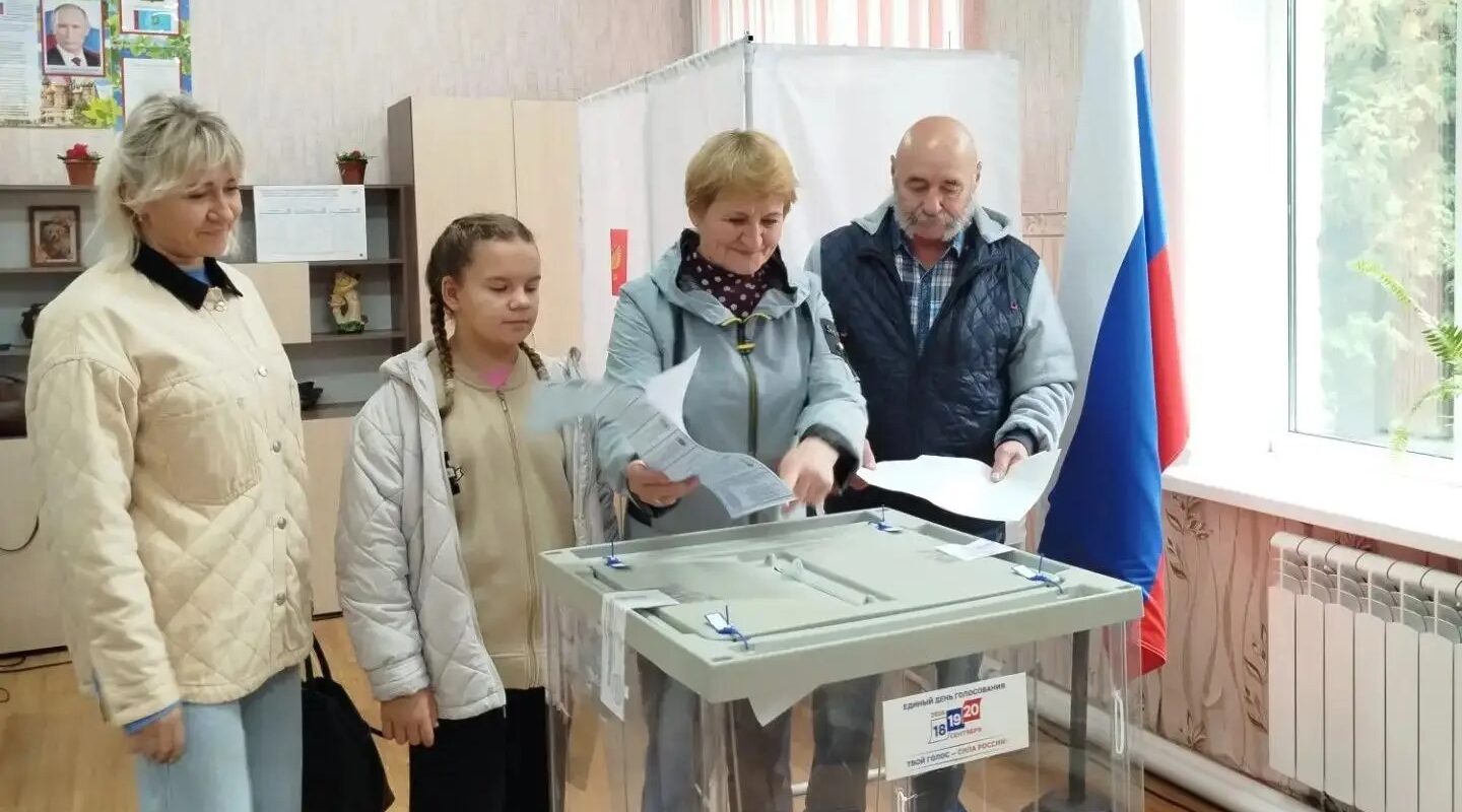 Комаричский район голосует за Брянщину и всю Россию