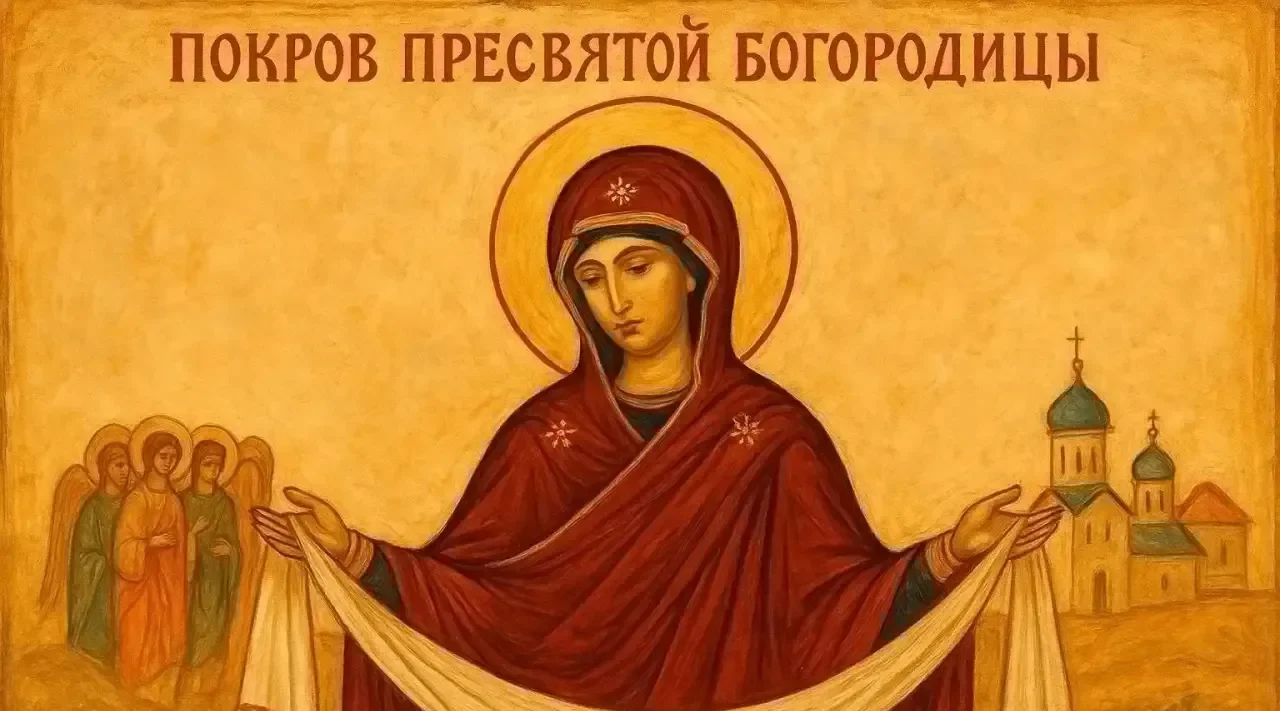 Покров Пресвятой Богородицы — праздник символизирующий небесную защиту и заступничество