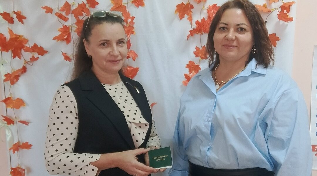 Заслуженная награда: Галина Гречихина удостоена звания «Ветеран труда»